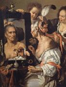 Bernardo Strozzi, Woman at the mirror